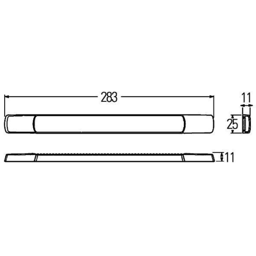 HELLA Innenraumleuchte 2JA 980 879-111 für JCB NOOTEBOOM, Innenraum