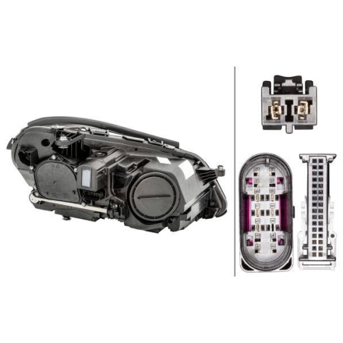 HELLA Hauptscheinwerfer 1LX 011 066-631 für MERCEDES-BENZ, links