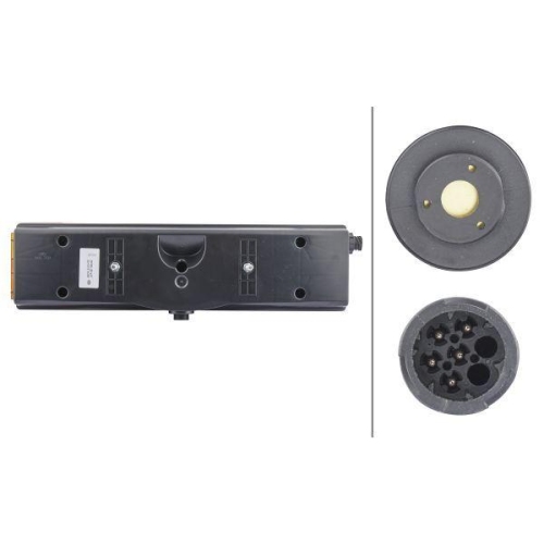 HELLA Heckleuchte 2VP 007 500-521 für DAF MERCEDES-BENZ, rechts