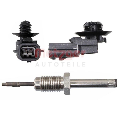 Sensor, Abgastemperatur METZGER 08941013 f&uuml;r NISSAN OPEL RENAULT VAUXHALL