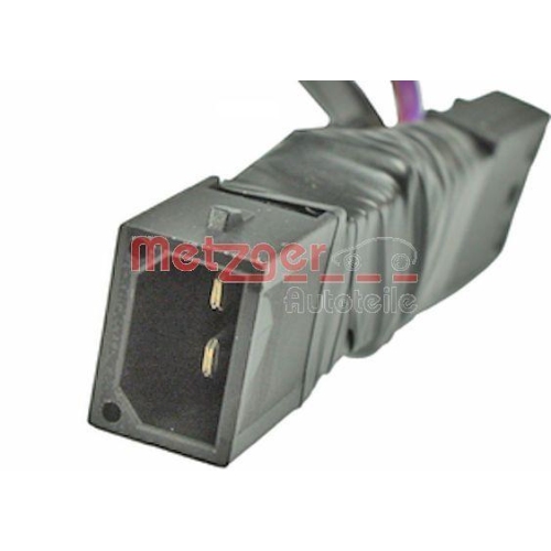 Sensor, Raddrehzahl METZGER 0900196 f&uuml;r VAG, Hinterachse links