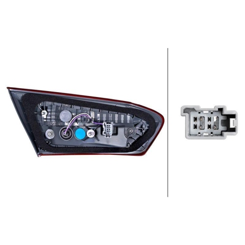 HELLA 2ZR 354 860-141 Heckleuchte f&uuml;r FORD, rechts