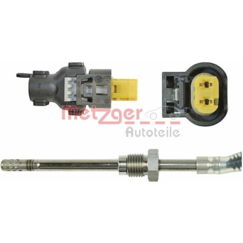 Sensor, Abgastemperatur METZGER 0894052 ORIGINAL ERSATZTEIL GREENPARTS f&uuml;r