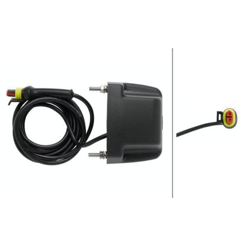 HELLA Kennzeichenleuchte 2KA 010 278-081 für FRUEHAUF KOMATSU SCHMITZ CARGOBULL