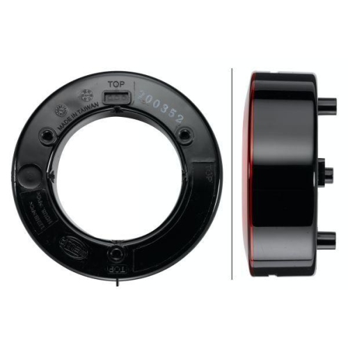 HELLA Heckblende 8XU 009 362-101 für DAF LIEBHERR NOGE