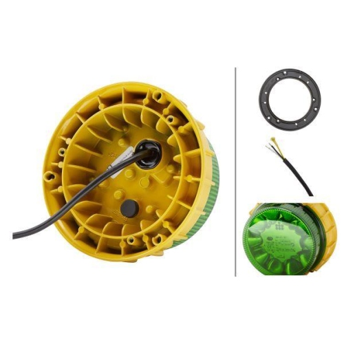 HELLA Blitz-Kennleuchte 2XD 011 557-031 K-LED 2.0 für ROSENBAUER