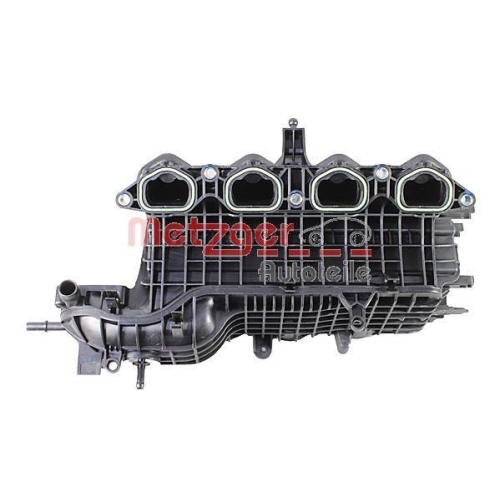 Saugrohrmodul METZGER 2100076 ORIGINAL ERSATZTEIL GREENPARTS f&uuml;r AUDI SEAT SKODA