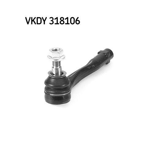 Spurstangenkopf SKF VKDY 318106 f&uuml;r MERCEDES-BENZ, Vorderachse rechts