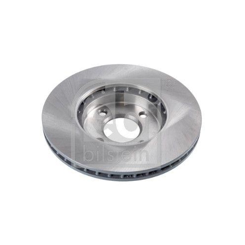 FEBI BILSTEIN 108407 2 St&uuml;ck Bremsscheiben f&uuml;r NISSAN RENAULT DATSUN, Vorderachse