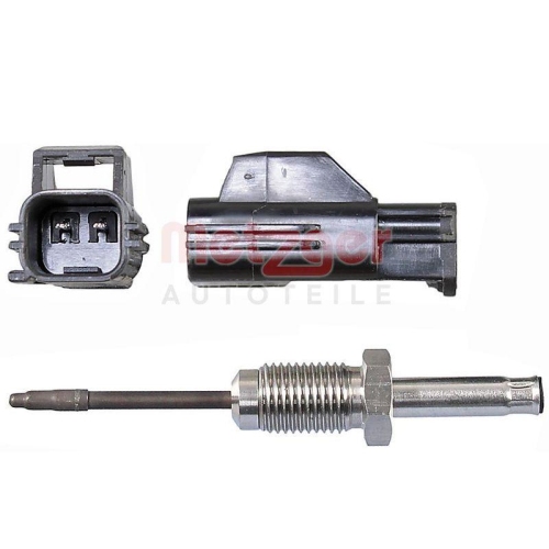 Sensor, Abgastemperatur METZGER 08941019 f&uuml;r CITRO&Euml;N PEUGEOT, nach Katalysator