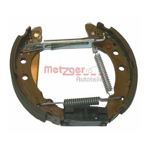 Bremsbackensatz METZGER MG 343V f&uuml;r AUDI SEAT VW VAG, Hinterachse
