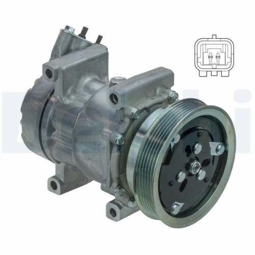 DELPHI CS20523 Kompressor, Klimaanlage f&uuml;r NISSAN RENAULT