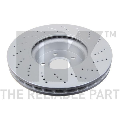 NK 3133102 2 St&uuml;ck Bremsscheiben f&uuml;r MERCEDES-BENZ, Vorderachse