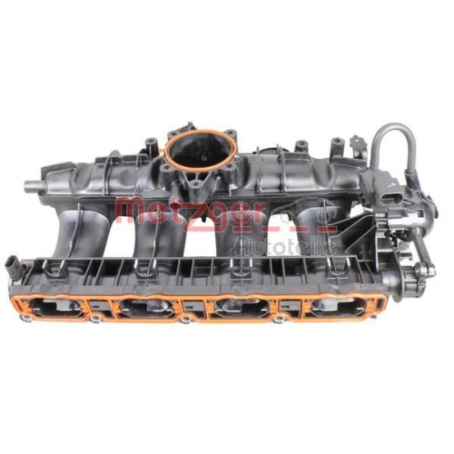 Saugrohrmodul METZGER 2100079 ORIGINAL ERSATZTEIL f&uuml;r AUDI SEAT VAG