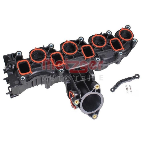 Saugrohrmodul METZGER 2100143 ORIGINAL ERSATZTEIL für AUDI SEAT SKODA VW