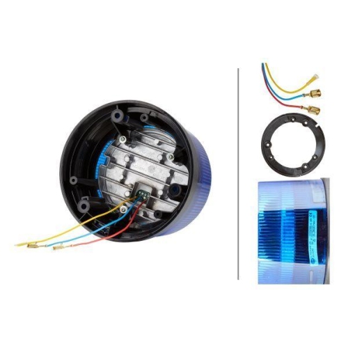 HELLA Blitz-Kennleuchte 2XD 012 972-101 KL 7000 LED für