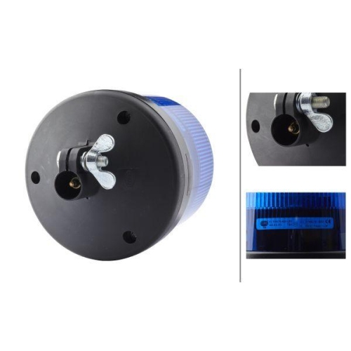 HELLA Blitz-Kennleuchte 2XD 012 972-111 KL 7000 LED für SCANIA