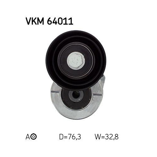 Riemenspanner, Keilrippenriemen SKF VKM 64011 f&uuml;r HYUNDAI KIA