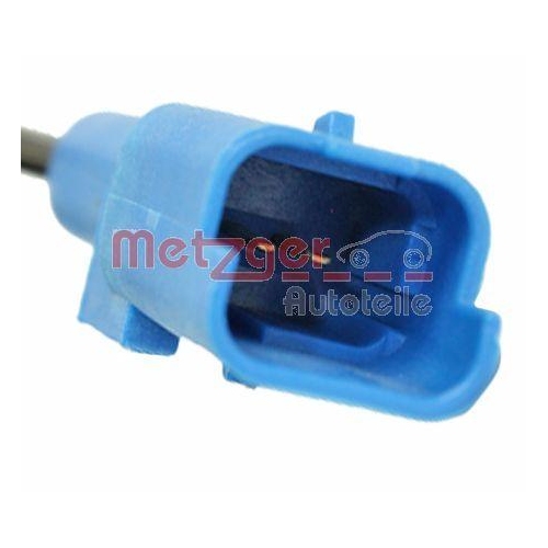 Sensor, Raddrehzahl METZGER 0900206 f&uuml;r CITRO&Euml;N/PEUGEOT, Vorderachse