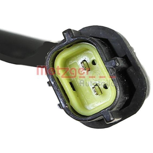 Sensor, Raddrehzahl METZGER 09001004 f&uuml;r KIA, Vorderachse rechts