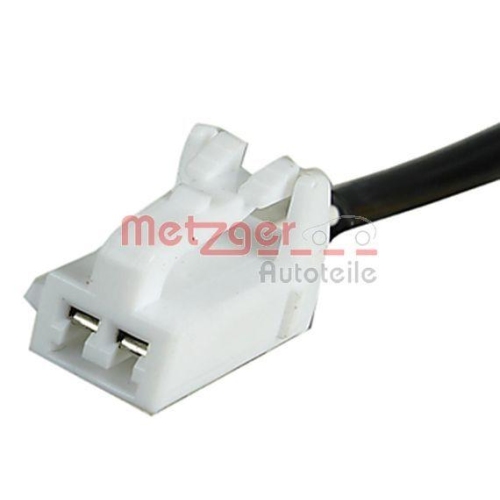 Sensor, Raddrehzahl METZGER 09001005 f&uuml;r HYUNDAI, Hinterachse links