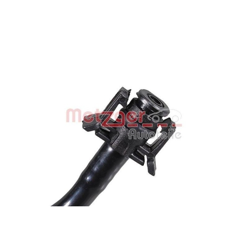 Kühlerschlauch METZGER 2421907 für FIAT, Hauptausgleichsbehälter