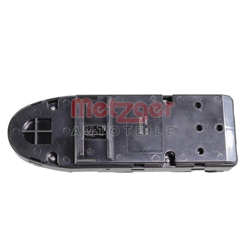 Schalter, Fensterheber METZGER 09161204 f&uuml;r BMW, fahrerseitig, vorne