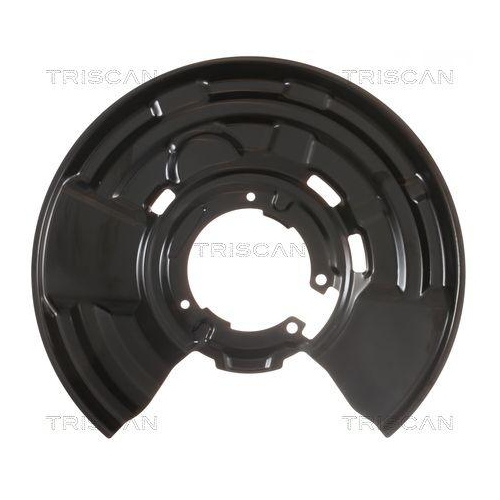 Spritzblech, Bremsscheibe TRISCAN 8125 11203 f&uuml;r BMW, Hinterachse links