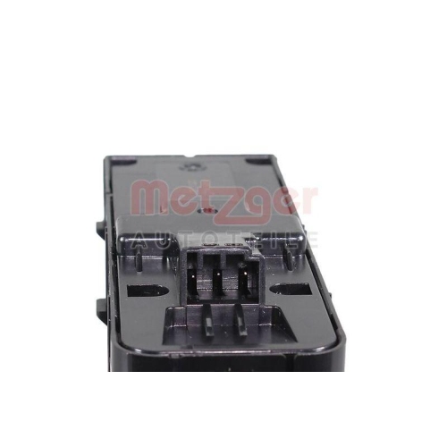 Schalter, Fensterheber METZGER 09161206 f&uuml;r VOLVO, fahrerseitig, vorne