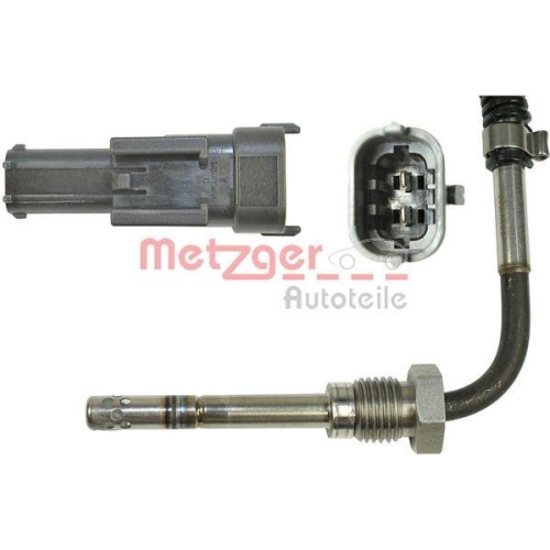 Sensor, Abgastemperatur METZGER 0894083 ORIGINAL ERSATZTEIL f&uuml;r FIAT