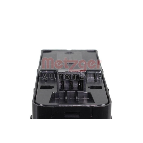 Schalter, Fensterheber METZGER 09161207 f&uuml;r VOLVO, fahrerseitig, vorne