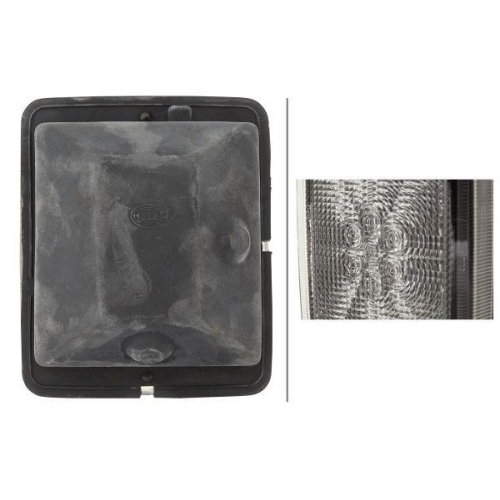 HELLA Blinkleuchte 2BA 013 236-131 für, hinten
