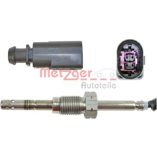 Sensor, Abgastemperatur METZGER 0894084 ORIGINAL ERSATZTEIL f&uuml;r VW