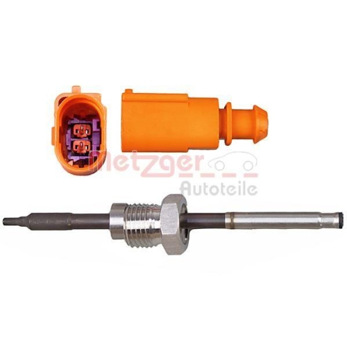 Sensor, Abgastemperatur METZGER 0894645 für AUDI VW