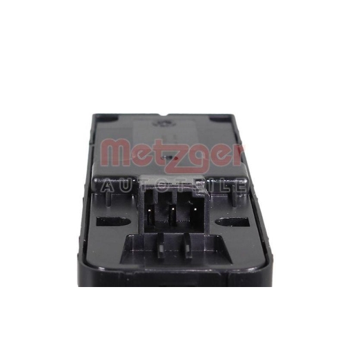Schalter, Fensterheber METZGER 09161209 GREENPARTS für VOLVO, fahrerseitig