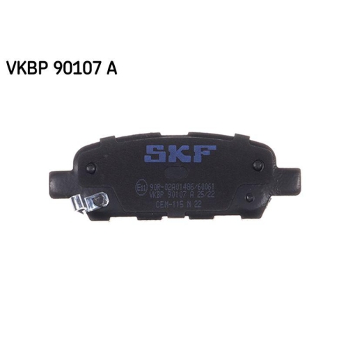 Bremsbelagsatz, Scheibenbremse SKF VKBP 90107 A f&uuml;r NISSAN RENAULT SUZUKI