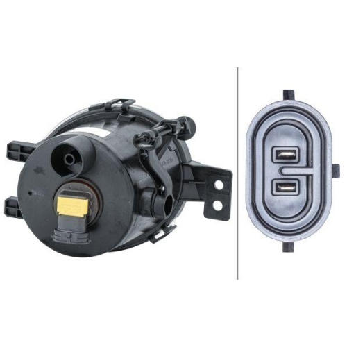 HELLA Nebelscheinwerfer 1N0 354 990-011 für BMW, links