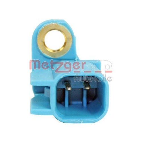 Sensor, Raddrehzahl METZGER 0900222 GREENPARTS f&uuml;r VOLVO, Hinterachse