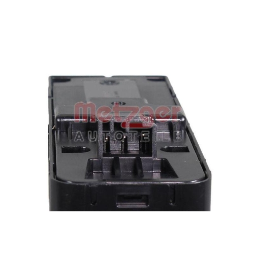 Schalter, Fensterheber METZGER 09161212 GREENPARTS für VOLVO, fahrerseitig