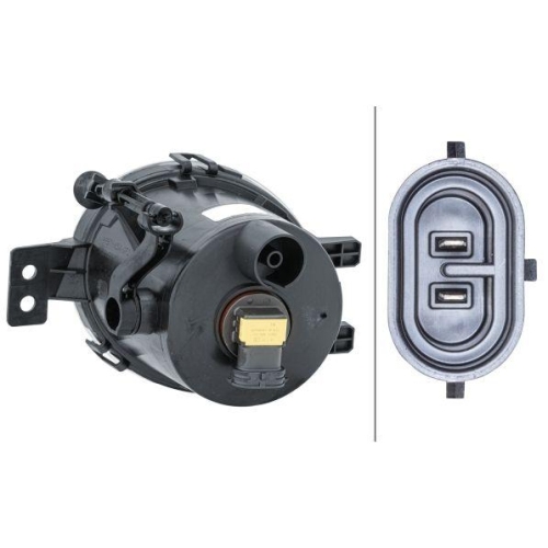 HELLA Nebelscheinwerfer 1N0 354 990-021 für BMW, rechts