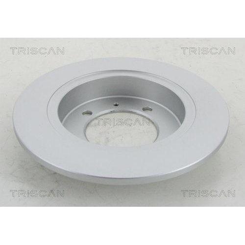 TRISCAN 8120 27125C 2 St&uuml;ck Bremsscheiben COATED f&uuml;r MITSUBISHI VOLVO, Hinterachse