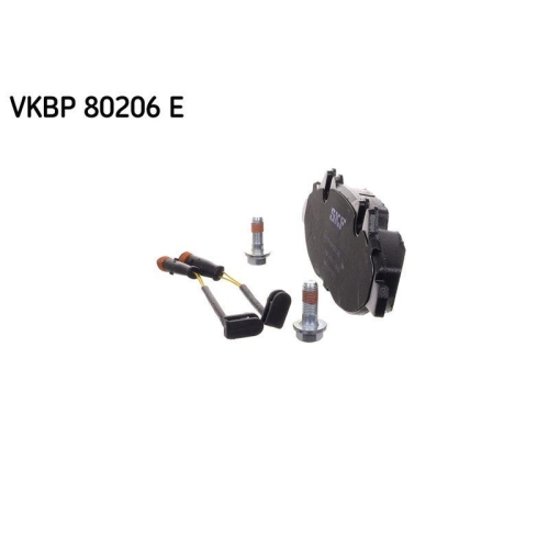 Bremsbelagsatz, Scheibenbremse SKF VKBP 80206 E f&uuml;r MERCEDES-BENZ, Vorderachse