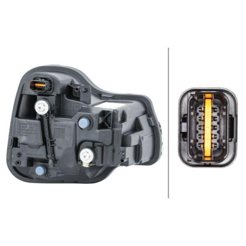 HELLA Fernscheinwerfer 1PH 012 867-011 f&uuml;r RENAULT, links