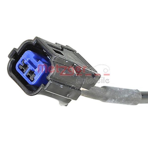 Sensor, Raddrehzahl METZGER 09001018 f&uuml;r HYUNDAI, Vorderachse rechts