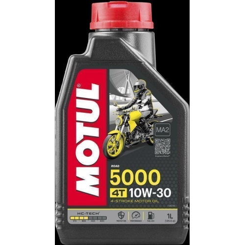Motoröl MOTUL 106183 5000 10W-30 4T für