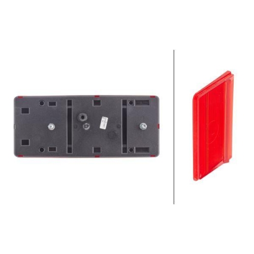 Heckleuchte HELLA 2SL 007 547-061 für AEBI TERBERG-BENSCHOP, rechts