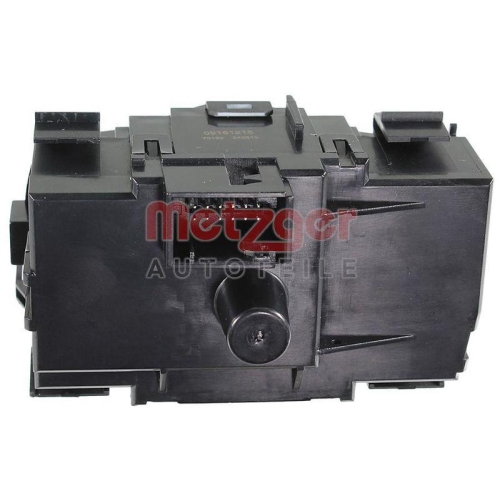 Schalter, Hauptlicht METZGER 09161215 f&uuml;r BMW, f&uuml;r Fahrzeuge mit Regensensor