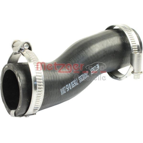Ladeluftschlauch METZGER 2400288 f&uuml;r AUDI, rechts, unten