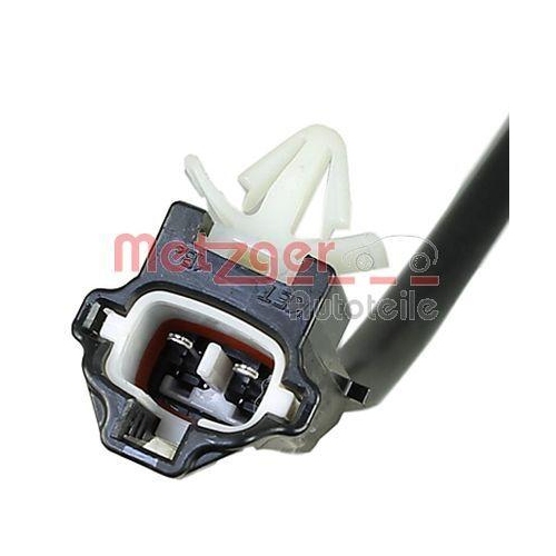 Sensor, Raddrehzahl METZGER 09001019 f&uuml;r HYUNDAI, Vorderachse links