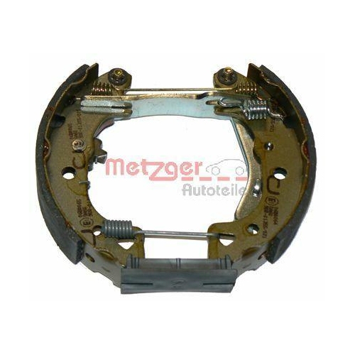 Bremsbackensatz METZGER MG 429V f&uuml;r CITRO&Euml;N PEUGEOT, Hinterachse